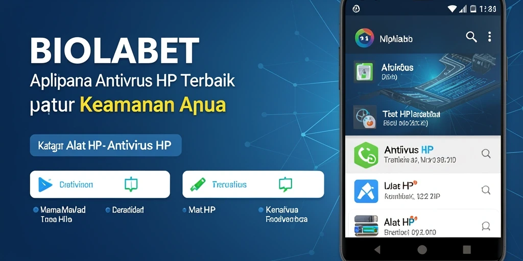 Tampilan antarmuka utama aplikasi BIOLABET yang intuitif dan informatif.